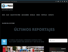 Tablet Screenshot of fotosjjvicoatletismo.com